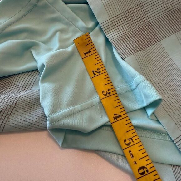 Izod FXG Cool FX Teal Plaid Golf Skort Sz 14 Tennis, Pickleball, Sports - Picture 11 of 11